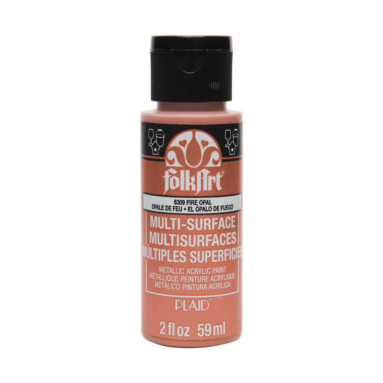 12 Pack: FolkArt® Multi-Surface Metallic Acrylic Paint